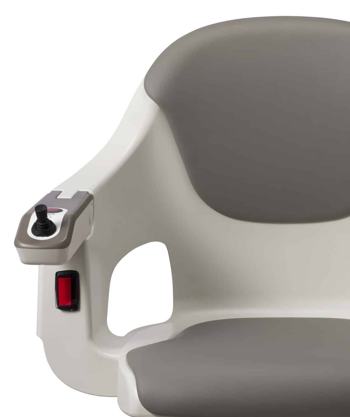 Asiento ergonómico HomeGlide tapicería gris